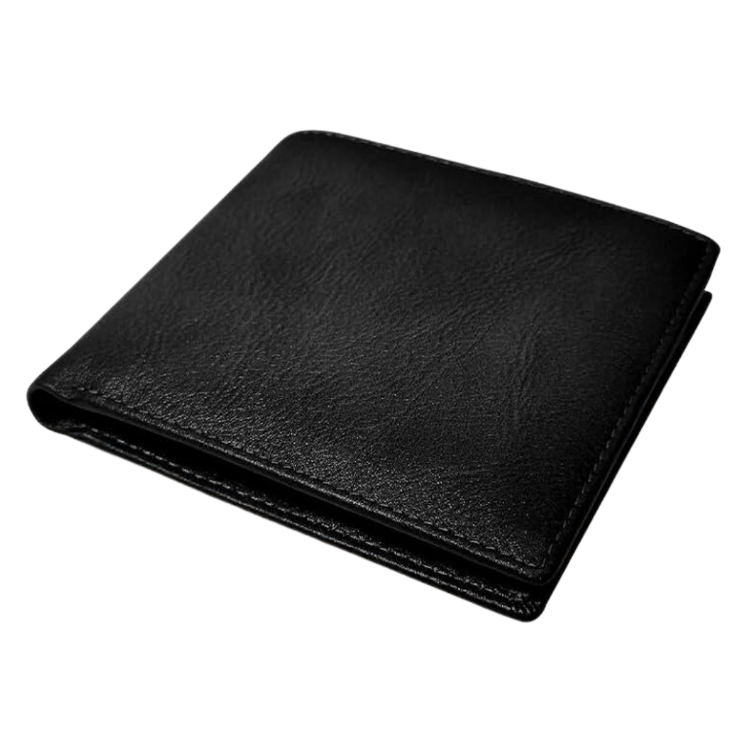 Top Grain Leather RFID Blocking Bifold Wallet for Men
