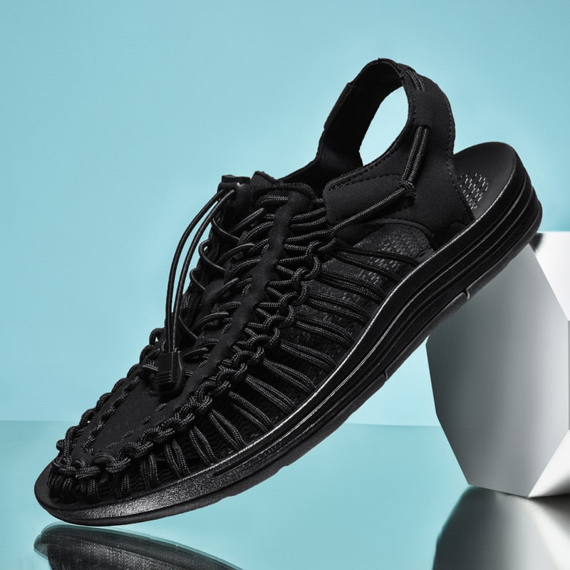 Men's Breathable Yacht Yarn Slip-On Casual Flats