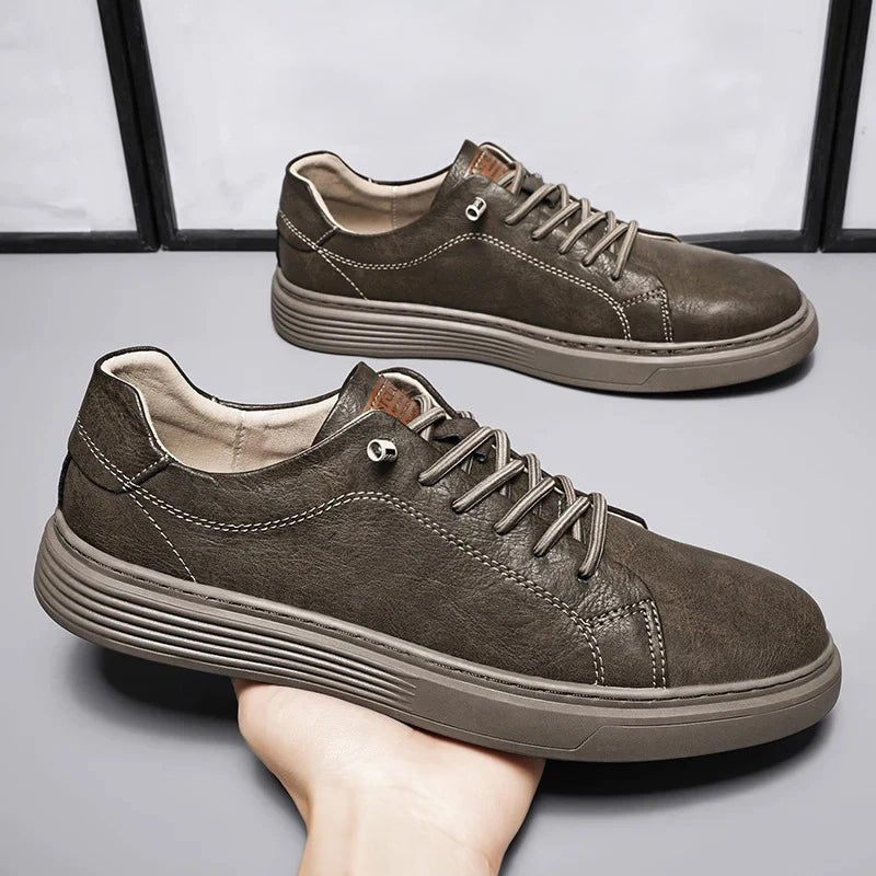 Men's Stylish Casual Oxford Shoes with Cushioned Footbed