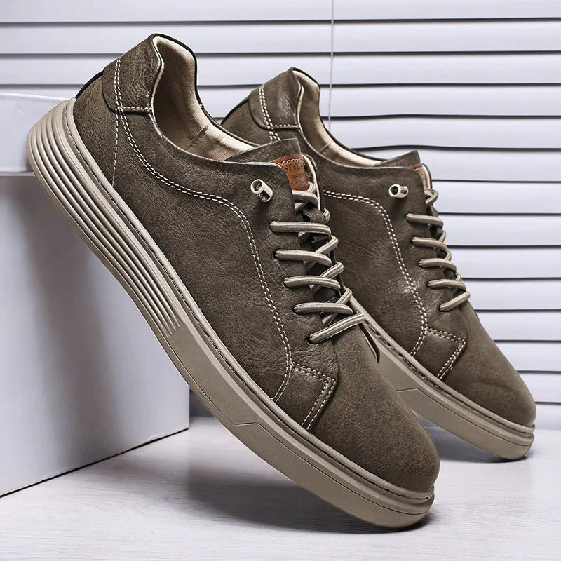 Men's Stylish Casual Oxford Shoes with Cushioned Footbed