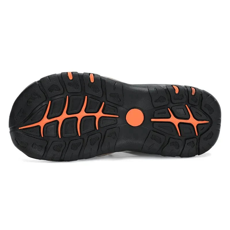 Men's Waterproof Closed-Toe Hiking Sandals for Summer Adventures