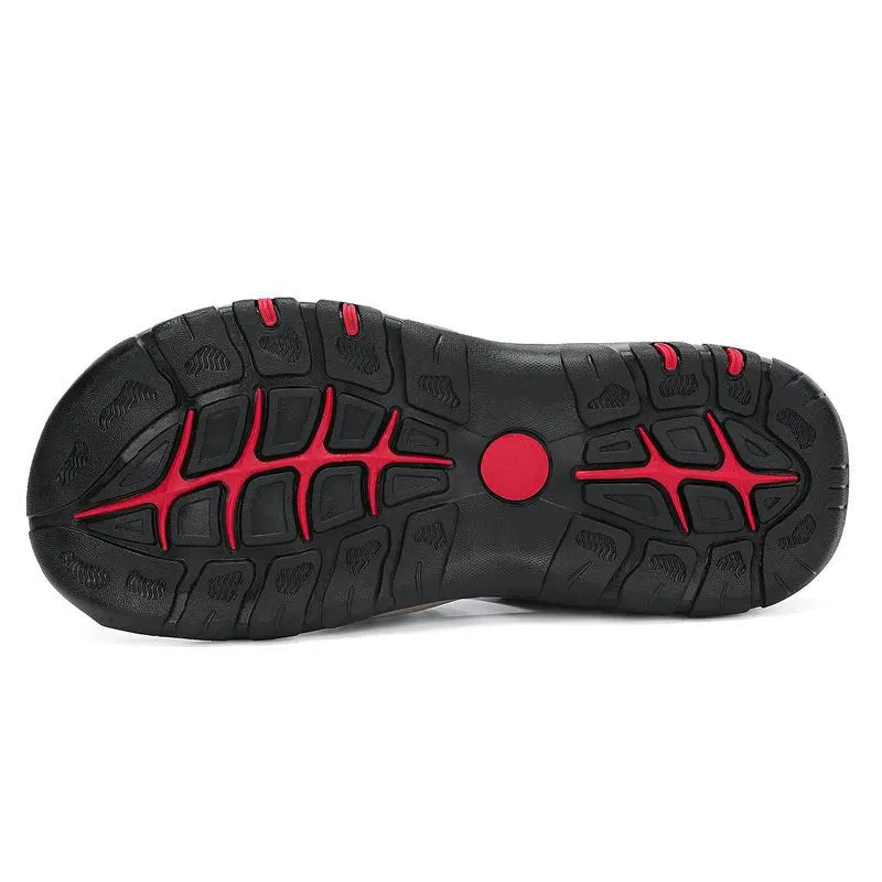 Men's Waterproof Closed-Toe Hiking Sandals for Summer Adventures