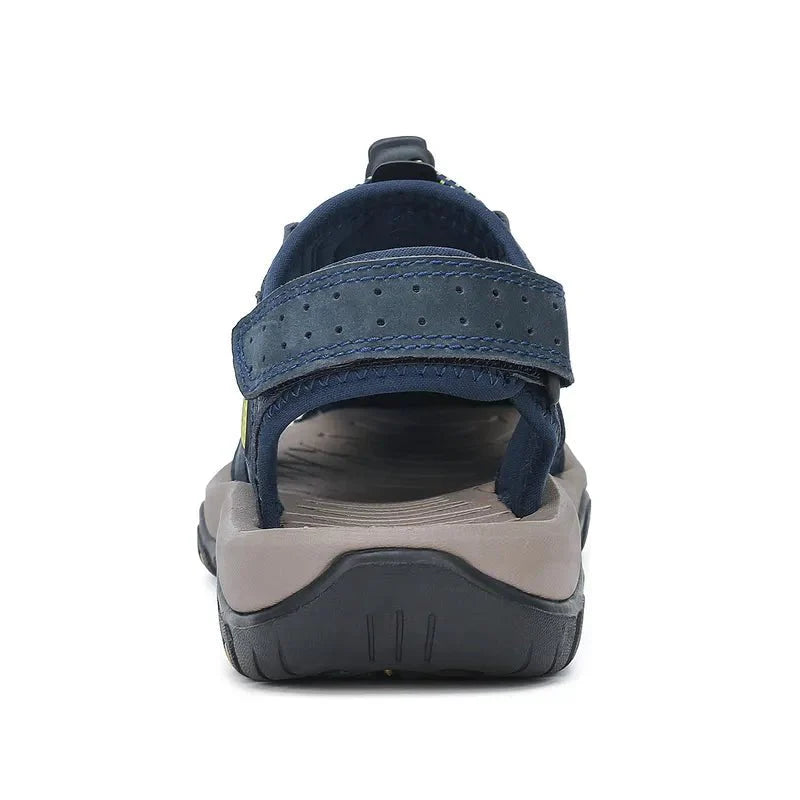 Men's Waterproof Closed-Toe Hiking Sandals for Summer Adventures