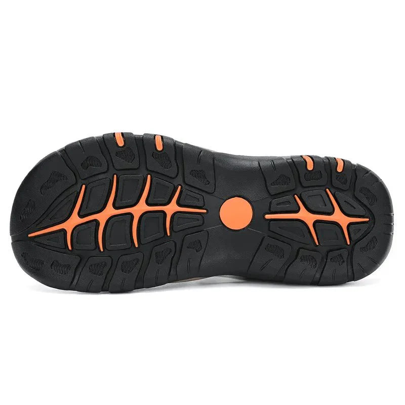 Men's Waterproof Closed-Toe Hiking Sandals for Summer Adventures