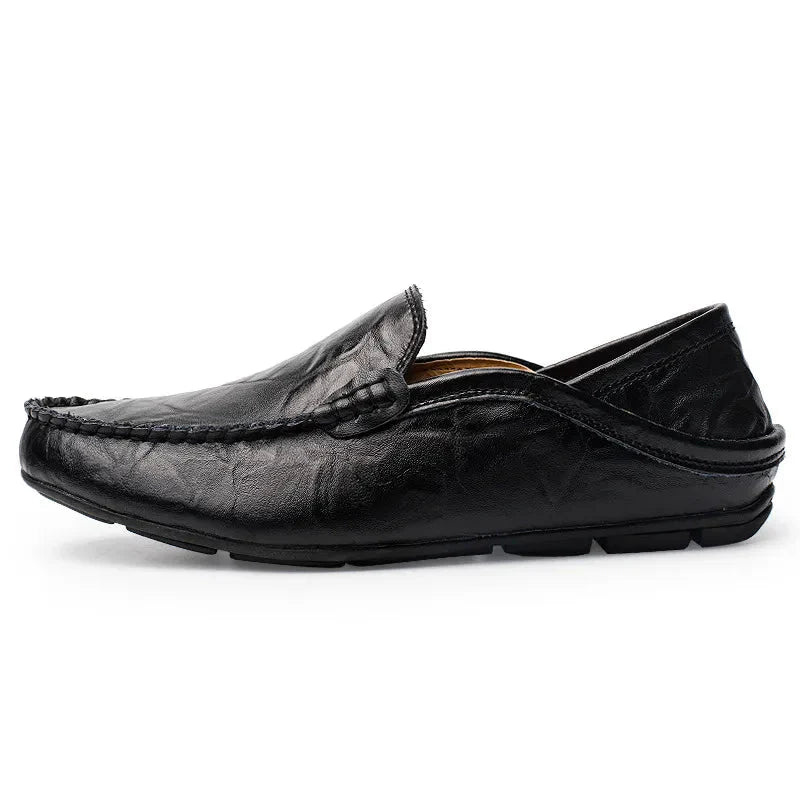 Luxury Italian Slip-On Moccasins for Men