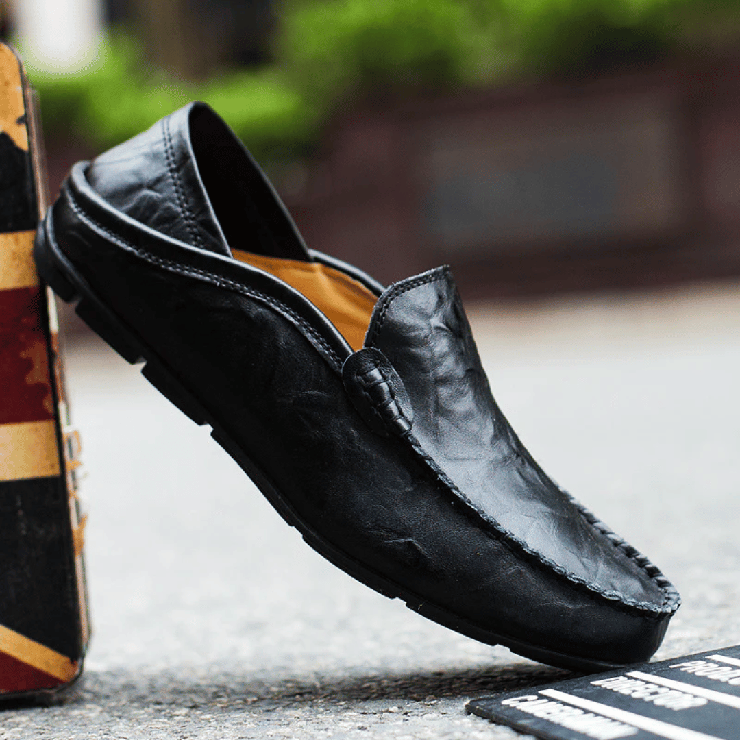 Luxury Italian Slip-On Moccasins for Men