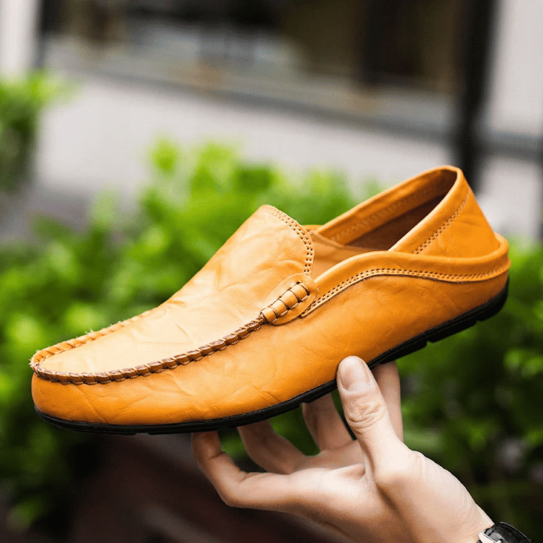Luxury Italian Slip-On Moccasins for Men