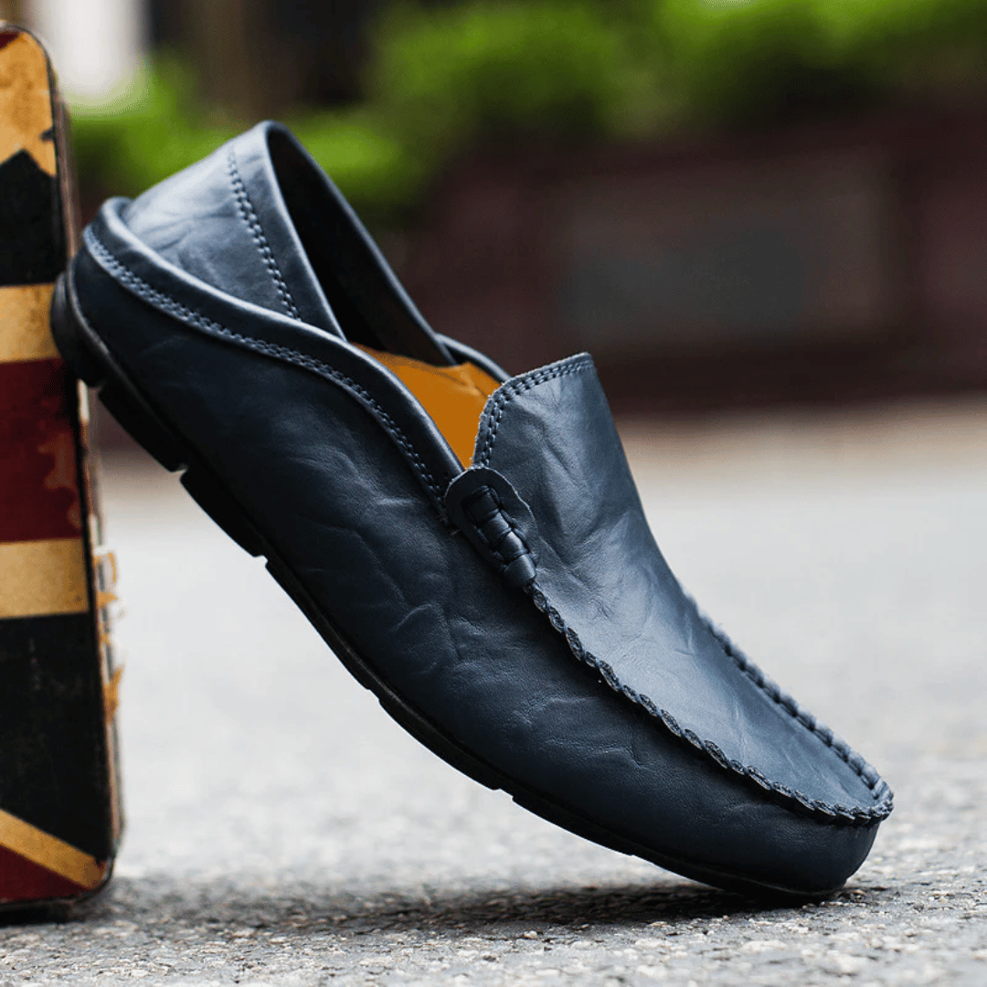 Luxury Italian Slip-On Moccasins for Men