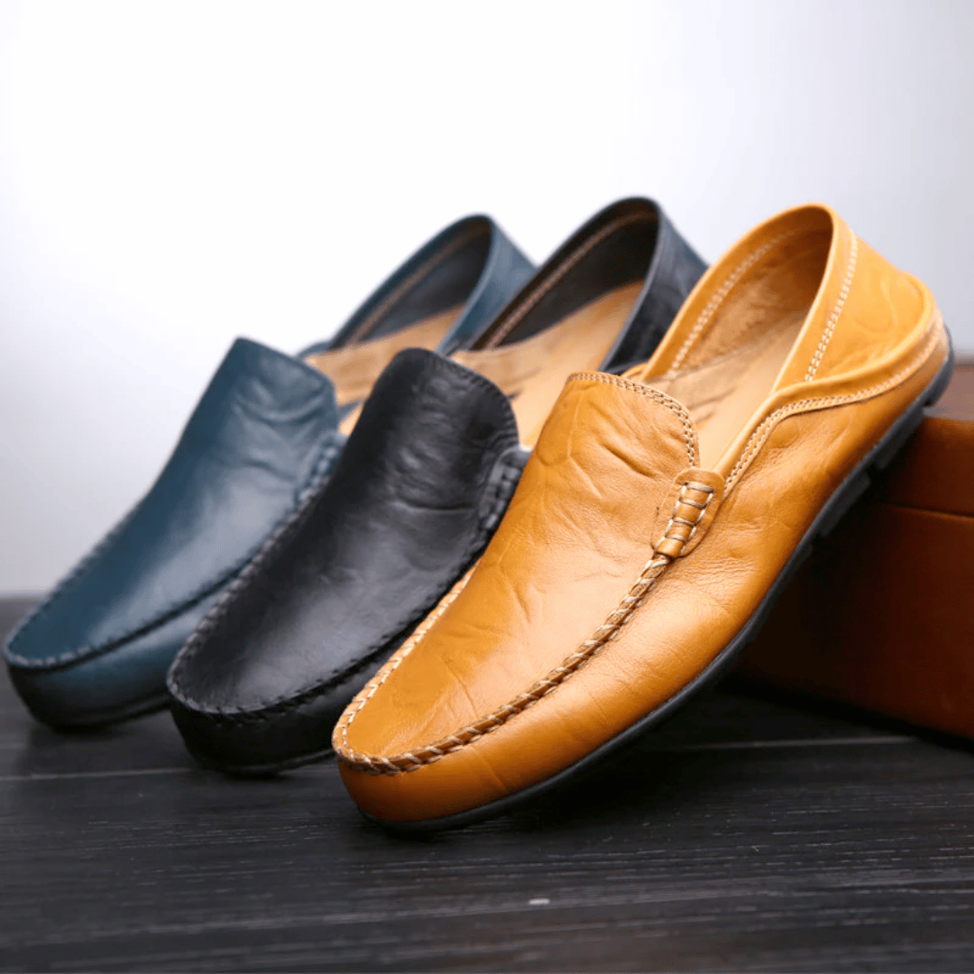 Luxury Italian Slip-On Moccasins for Men