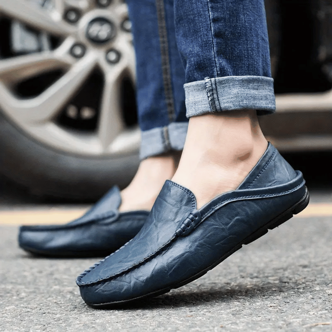 Luxury Italian Slip-On Moccasins for Men