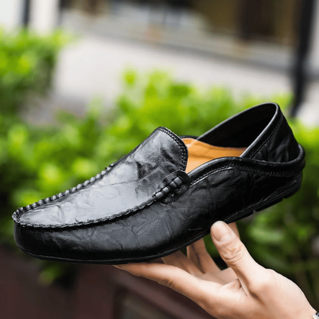 Luxury Italian Slip-On Moccasins for Men