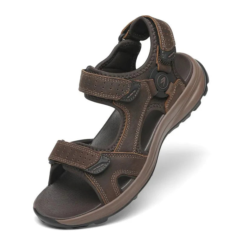 Men's Adjustable Sport Hiking Sandals with Anti-Slip Sole
