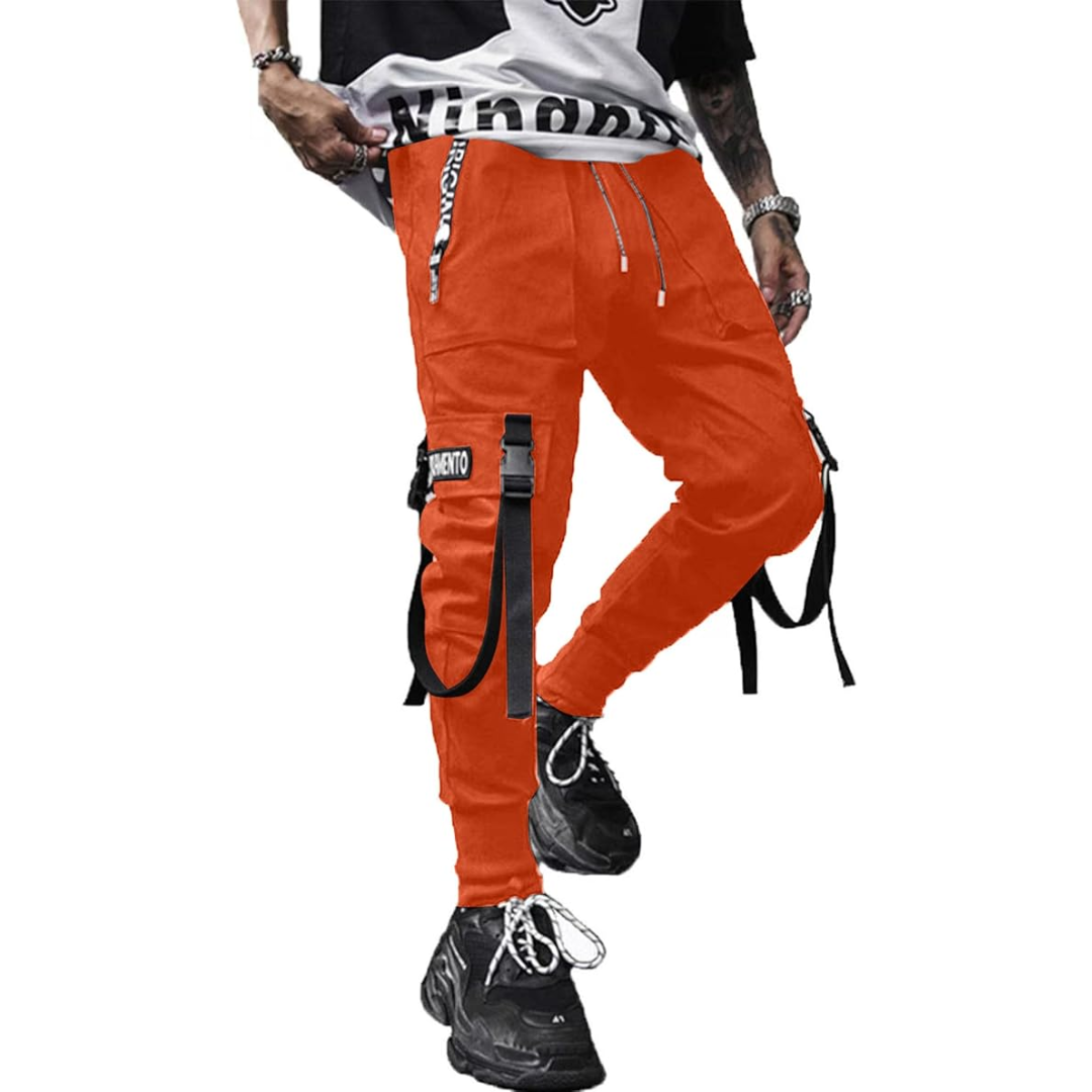 Men's Techwear Harem Fit Tactical Joggers with Pockets