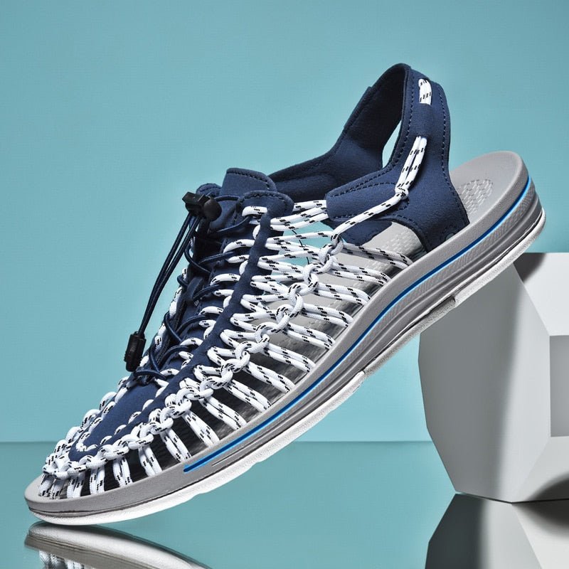 Men's Breathable Yacht Yarn Slip-On Casual Flats