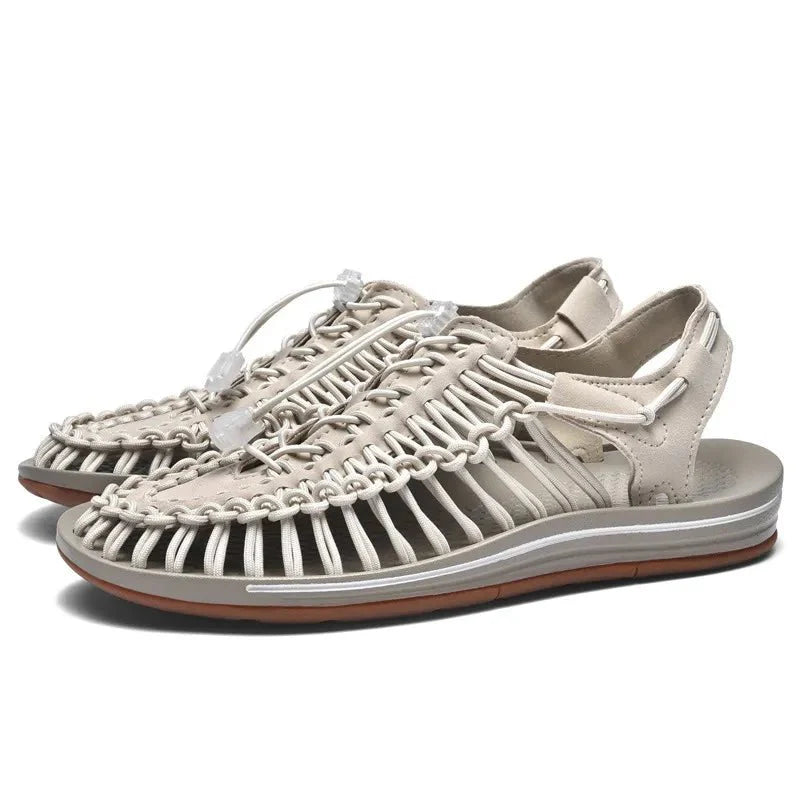 Men's Breathable Yacht Yarn Slip-On Casual Flats
