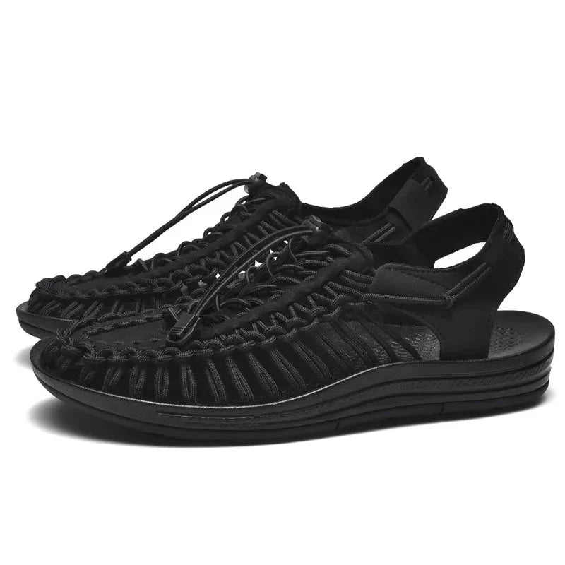 Men's Breathable Yacht Yarn Slip-On Casual Flats
