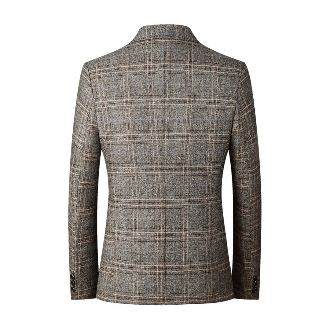 Khaki Modern Cut Blazer for Men