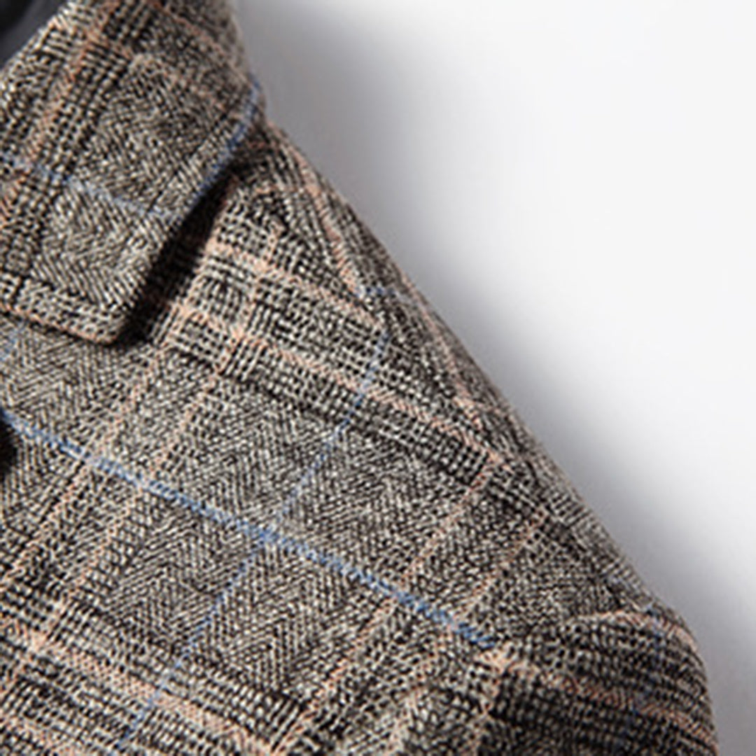 Khaki Modern Cut Blazer for Men