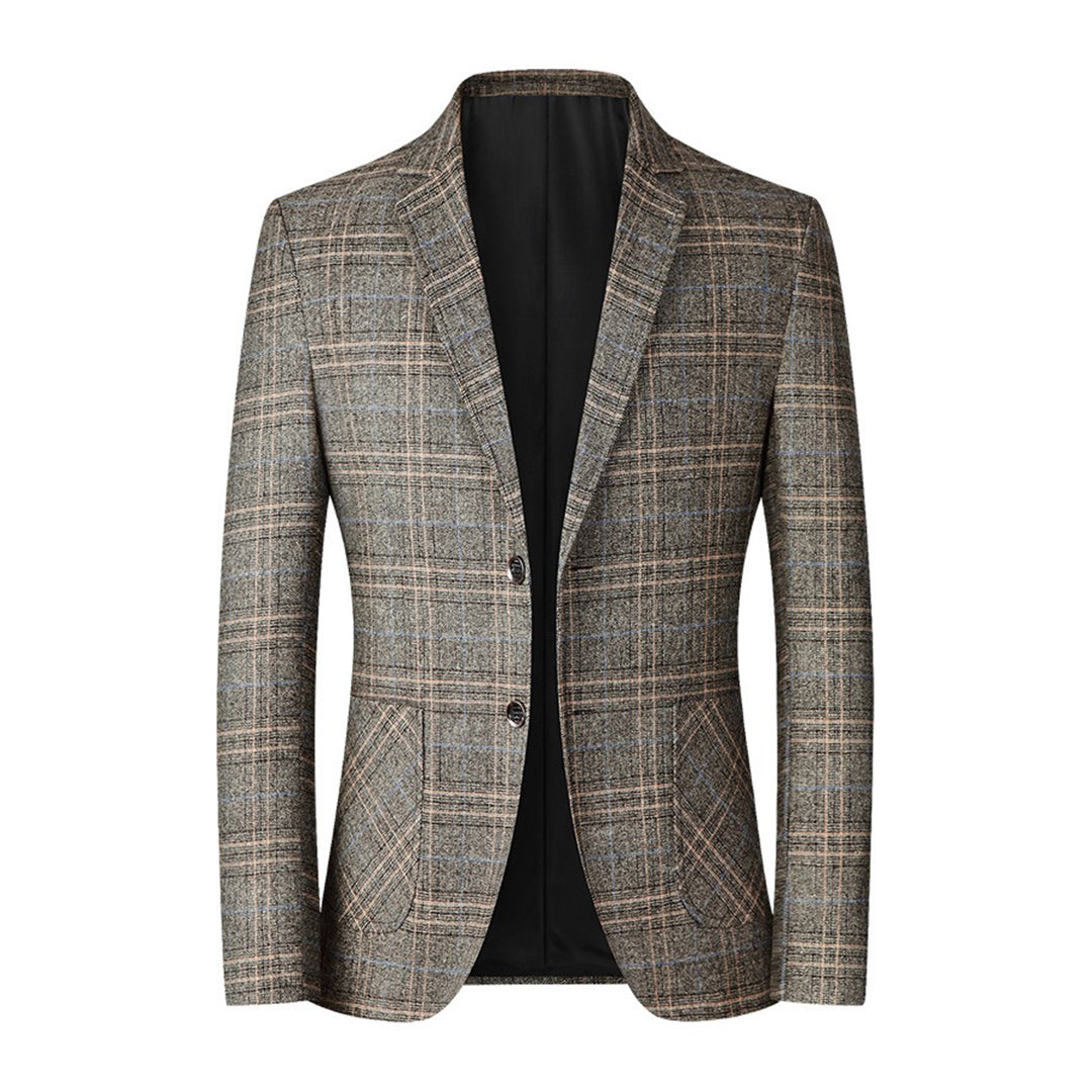 Khaki Modern Cut Blazer for Men