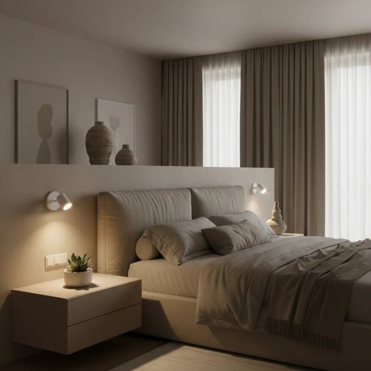 Adjustable Mini LED Spotlight with Remote Control