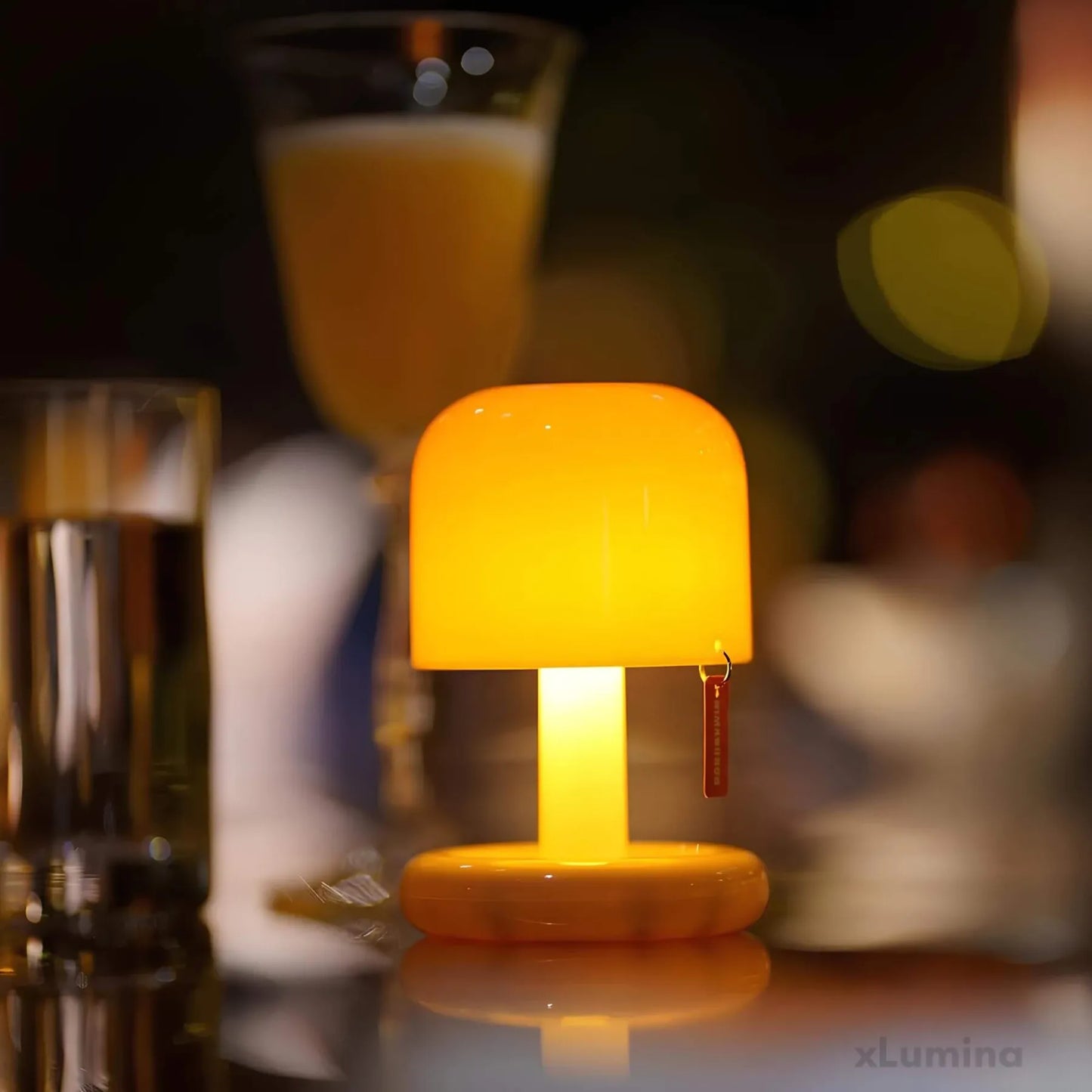 Sunset Table Lamp with Warm White Light