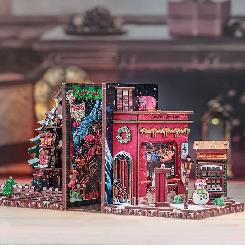DIY Mini Christmas Bookend Building Kit