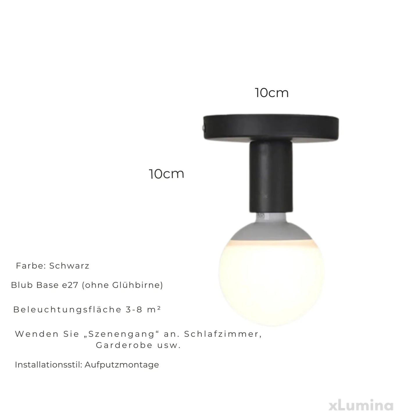 Minimalist LED Ceiling Lamp with Dimming Feature