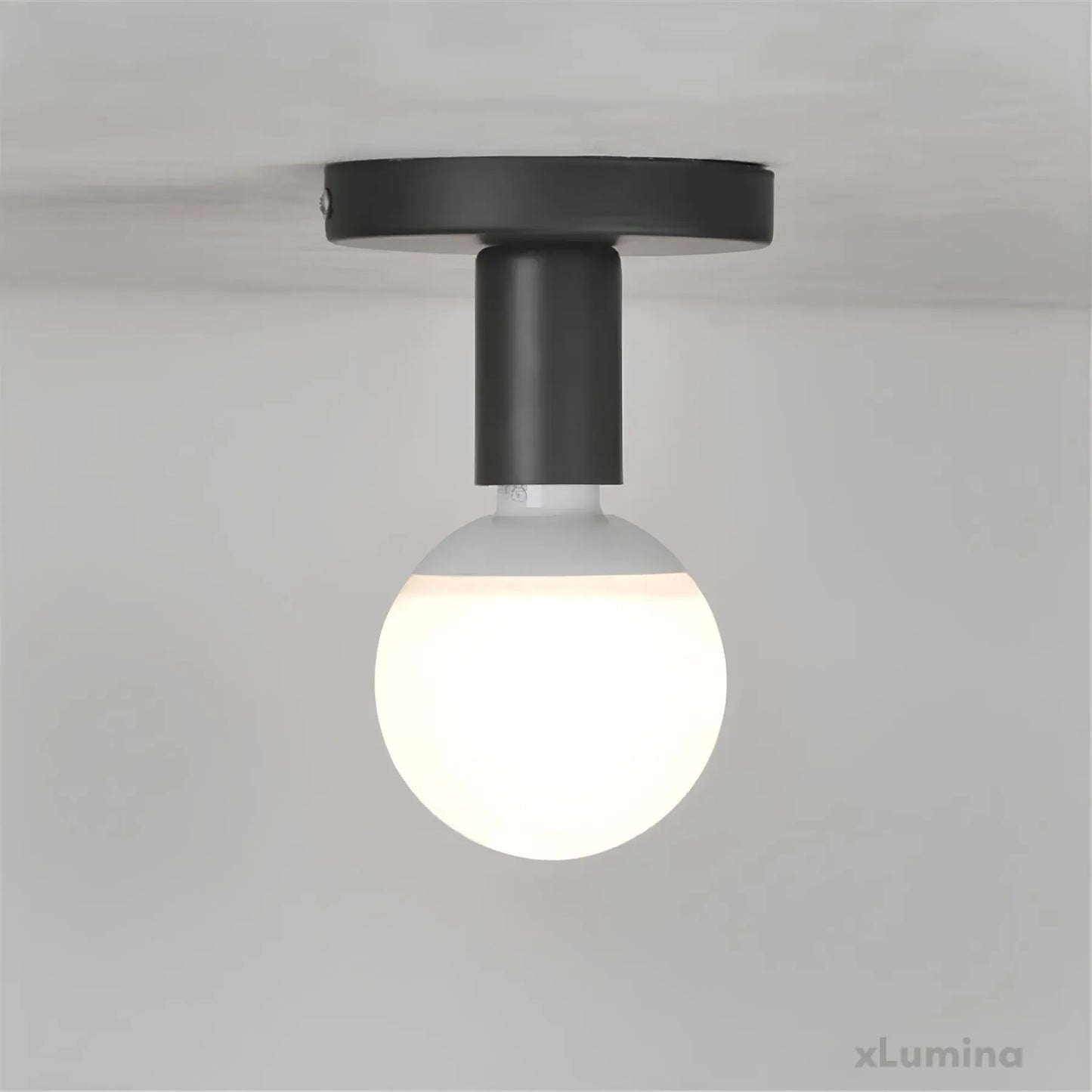 Minimalist LED Ceiling Lamp with Dimming Feature