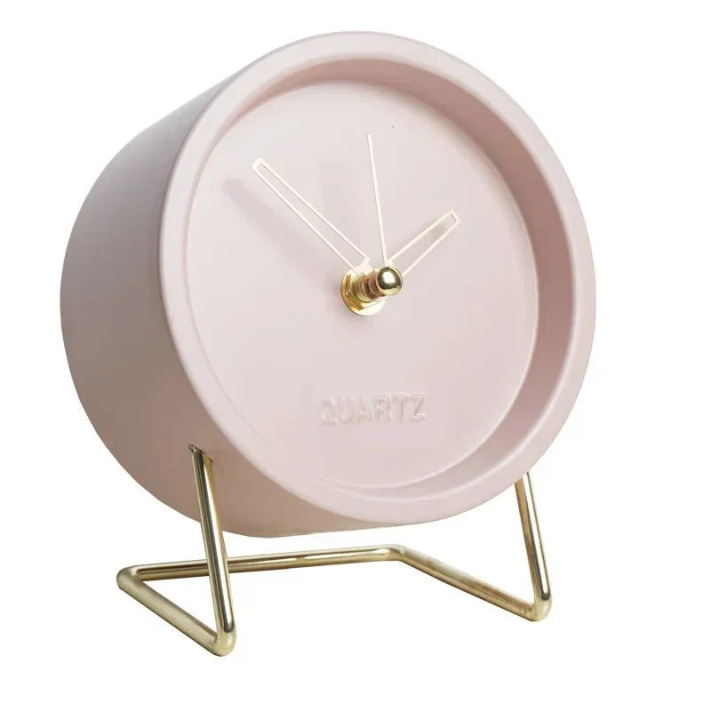 Minimalist Quartz Wall Clock with Silent Face