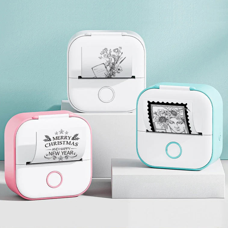 Portable Wireless Mini Printer for Mobile Printing