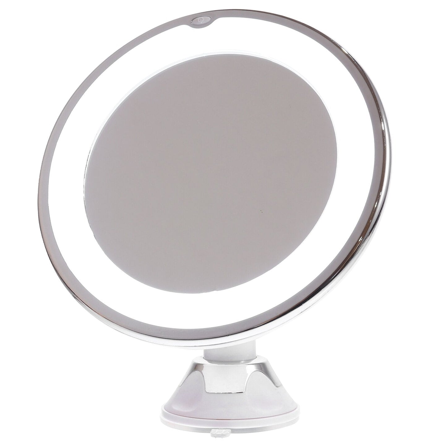Natural Light Makeup Mirror with 10x Magnification and 360° Rotation