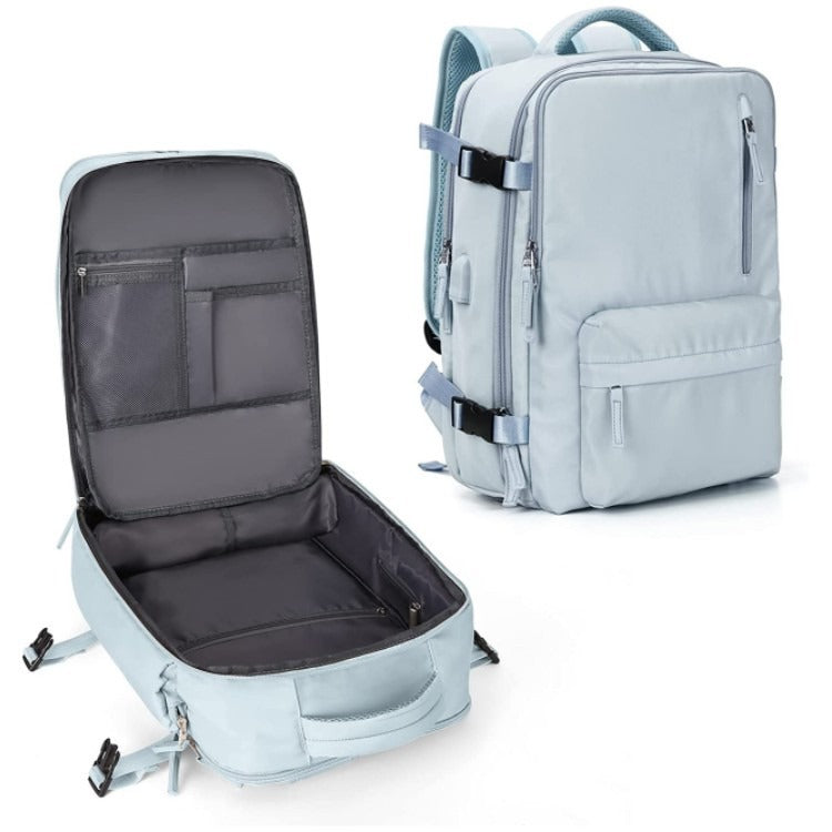 Waterproof Backpack with Laptop Compartment and Ergonomic Straps