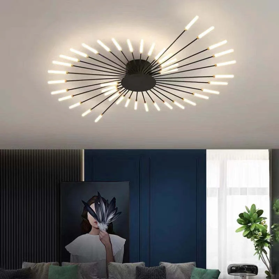 Modern Large LED Ceiling Light Fixture for Living Rooms and Bedrooms