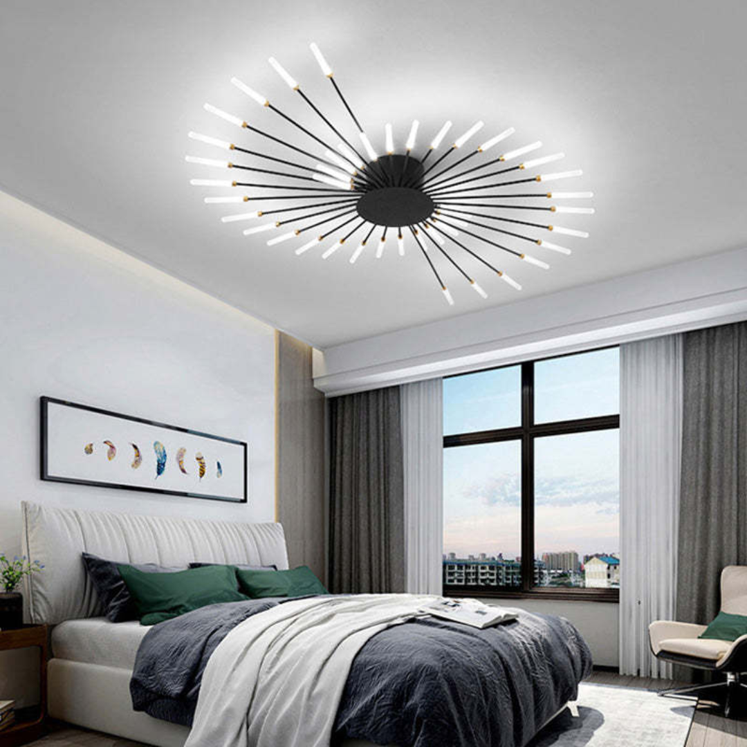 Modern Large LED Ceiling Light Fixture for Living Rooms and Bedrooms