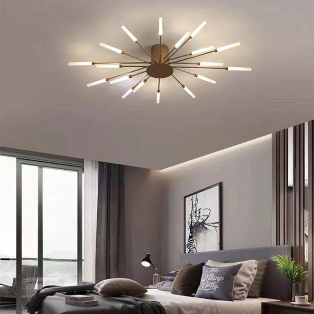 Modern Large LED Ceiling Light Fixture for Living Rooms and Bedrooms
