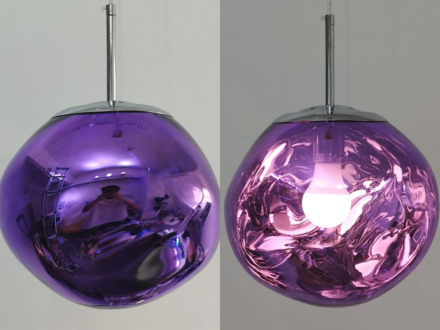 Modern LED Pendant Light with Adjustable Height