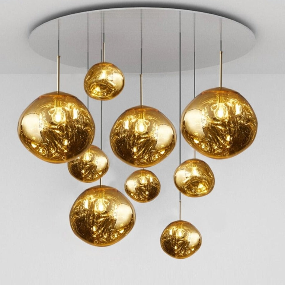Modern LED Pendant Light with Adjustable Height