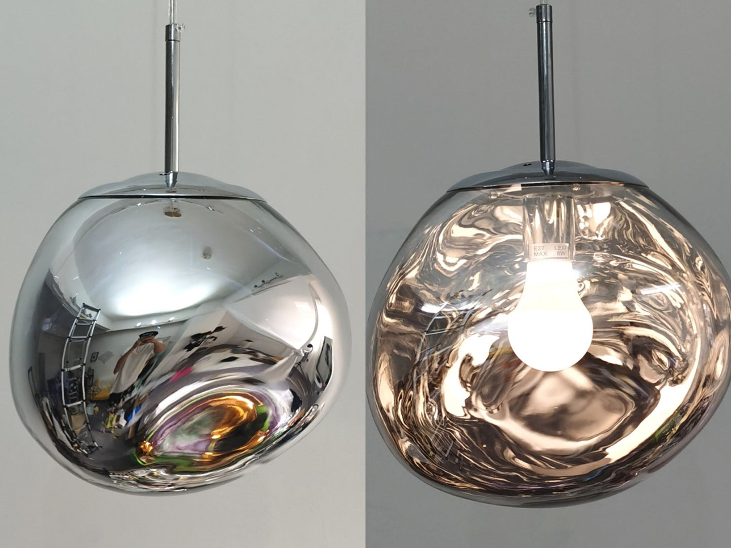Modern LED Pendant Light with Adjustable Height