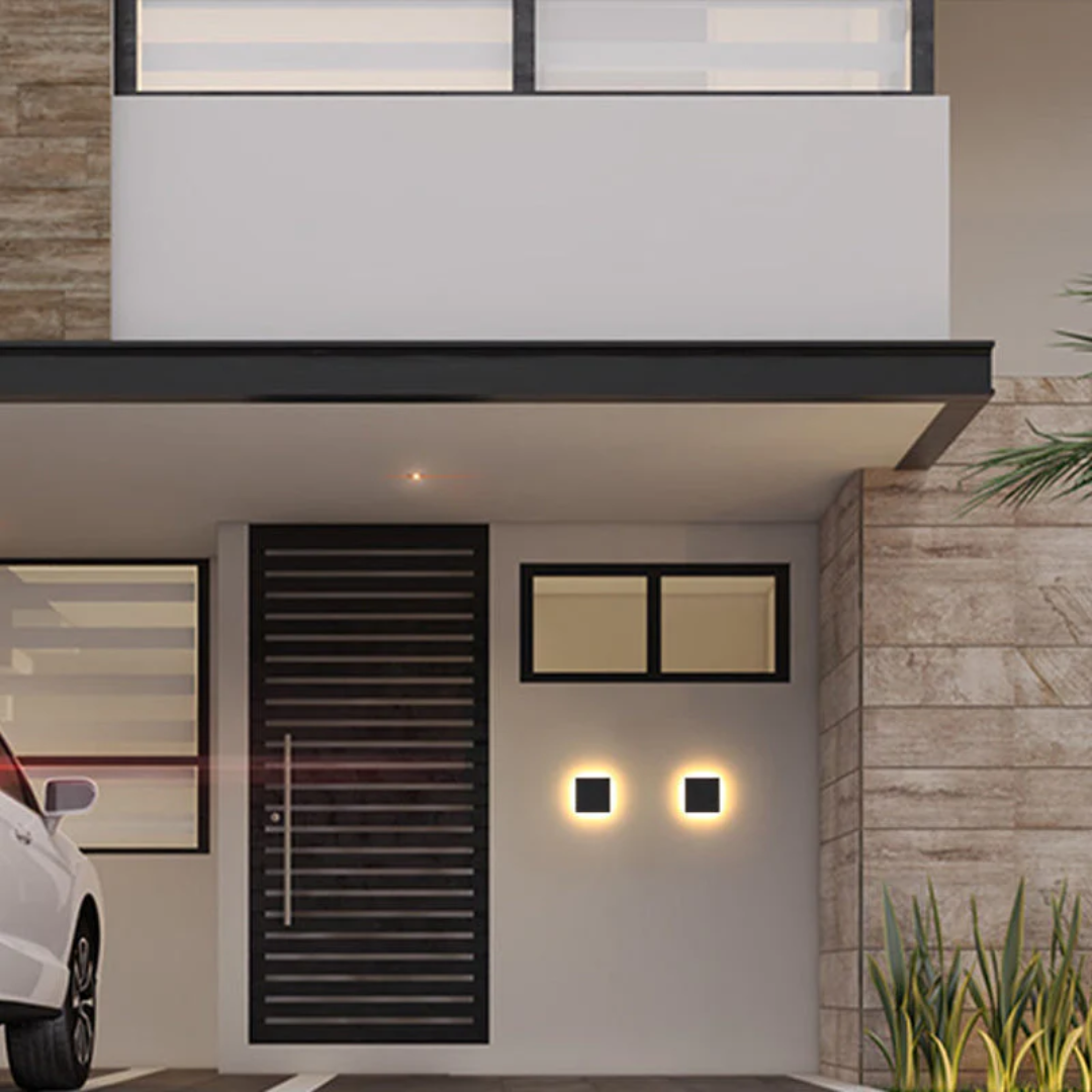 Modern Minimalist IP65 Metal LED Wall Lamp