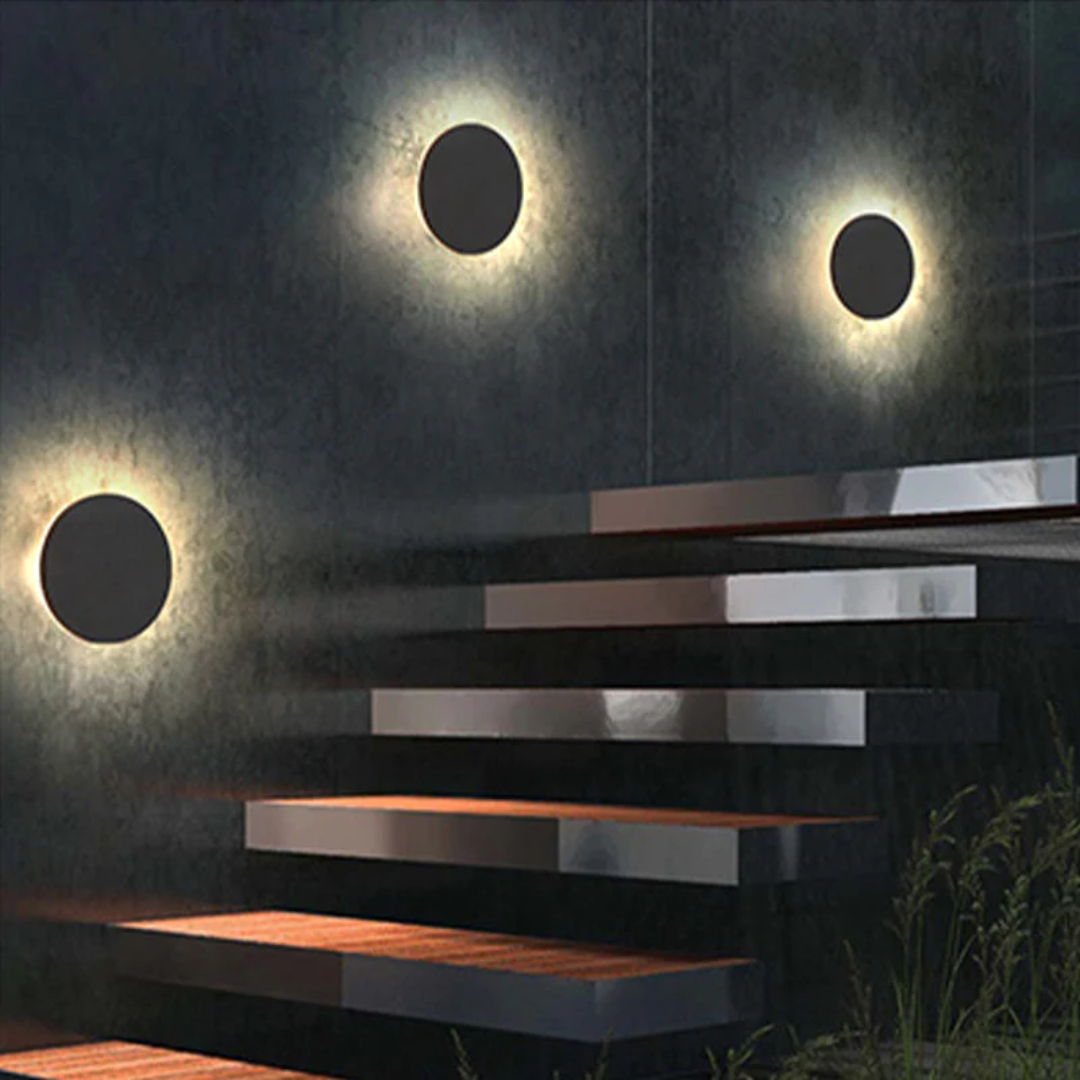 Modern Minimalist IP65 Metal LED Wall Lamp
