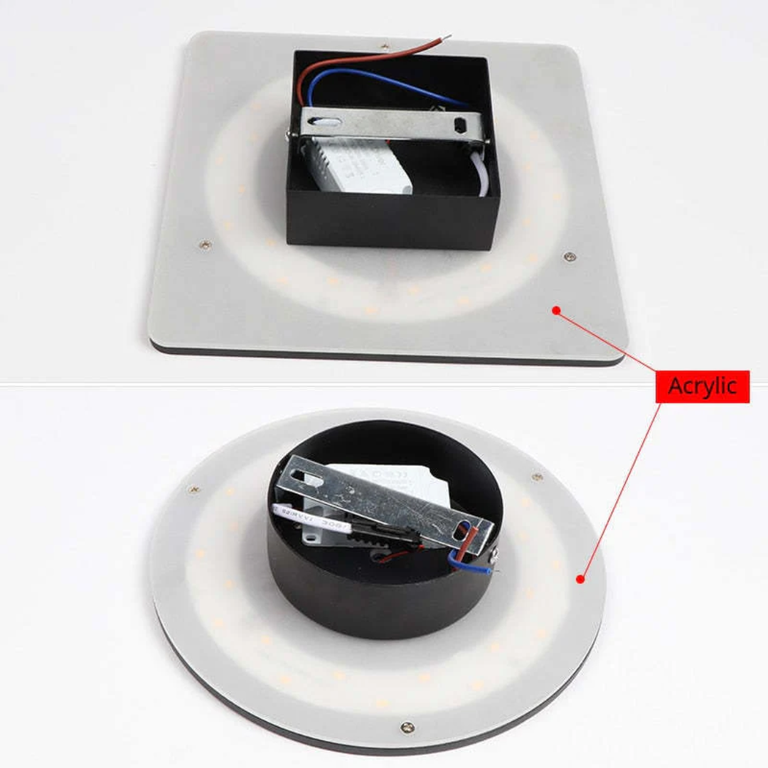 Modern Minimalist IP65 Metal LED Wall Lamp