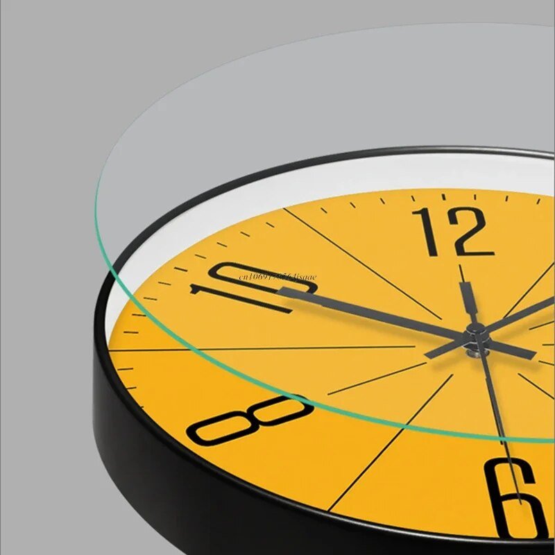 Scandinavian Minimalist Wall Clock with Quartz Movement