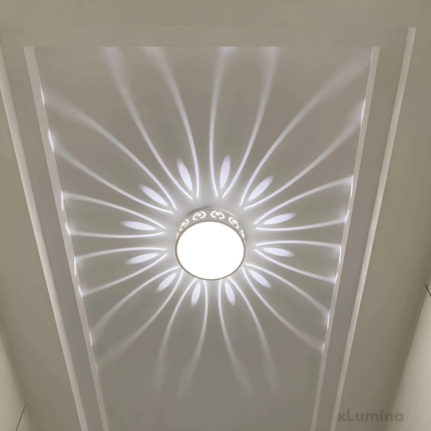 LED Crystal and Acrylic Ceiling Light for Hallway and Balcony
