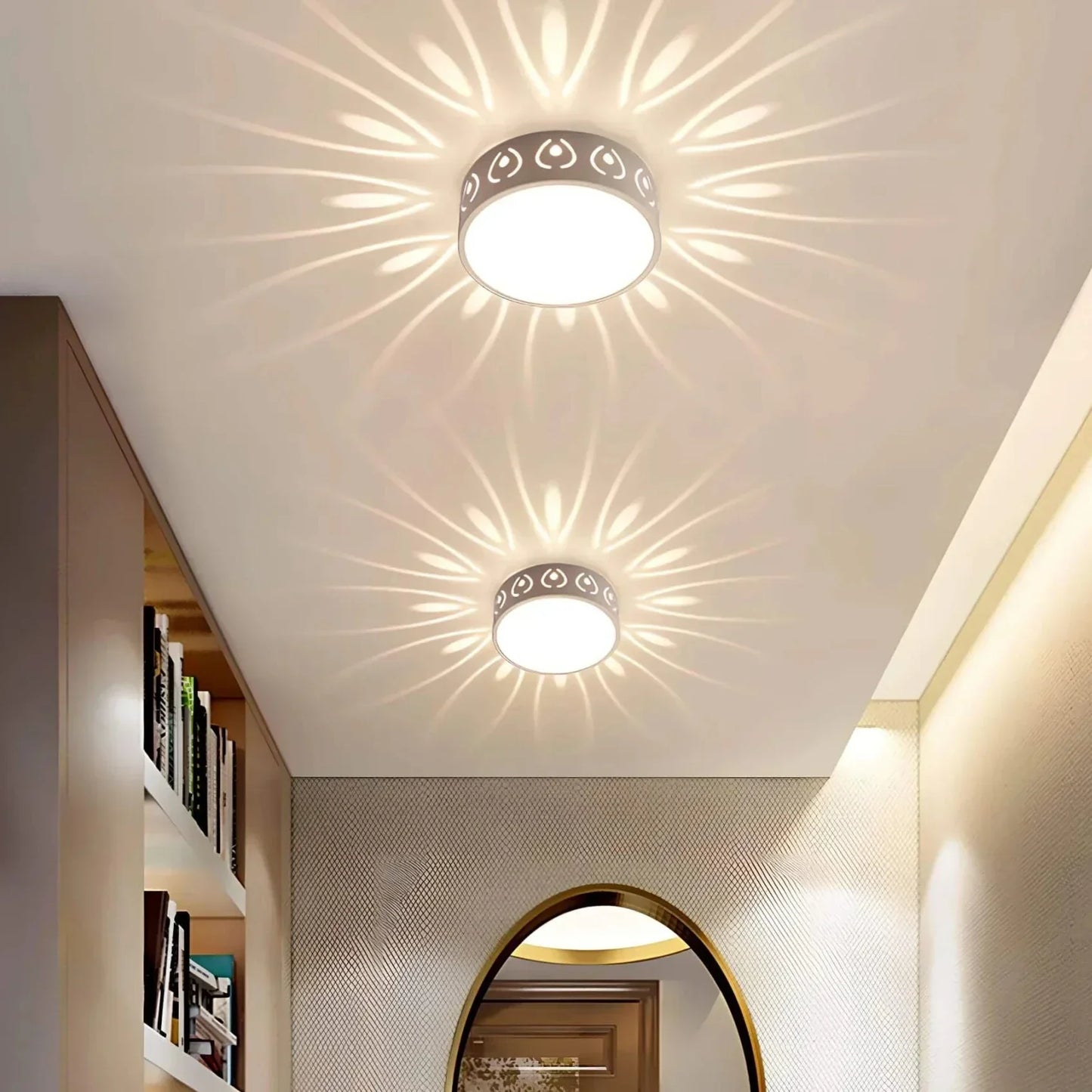 Elegant Crystal and Acrylic Ceiling Lamp for Stylish Interiors