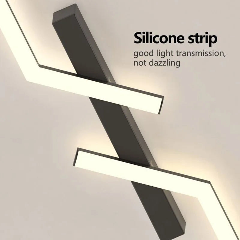 Modern Linear LED Ceiling Lamp for Minimalist Lighting
