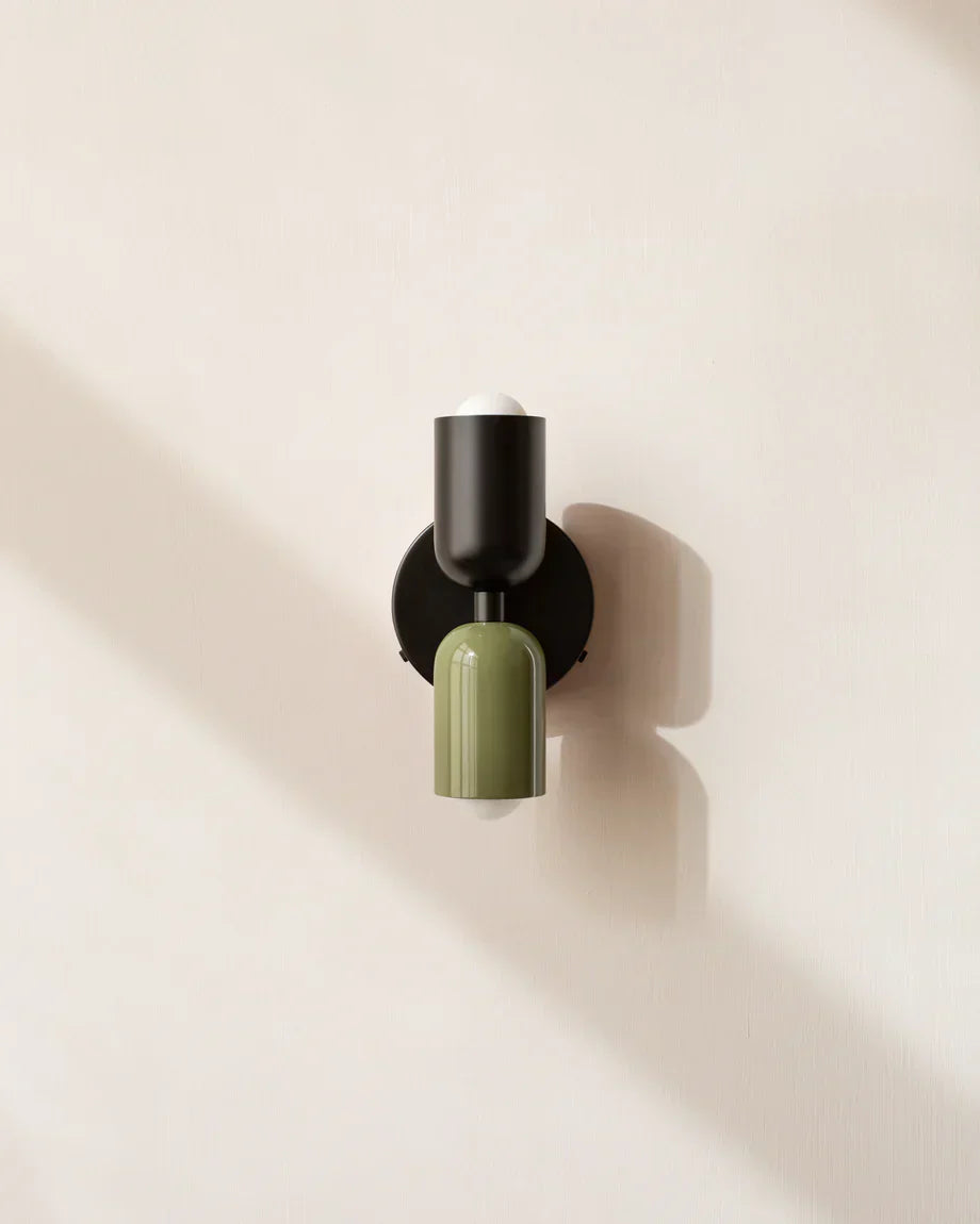 Modern Metal Up Down Wall Light 9 Inch