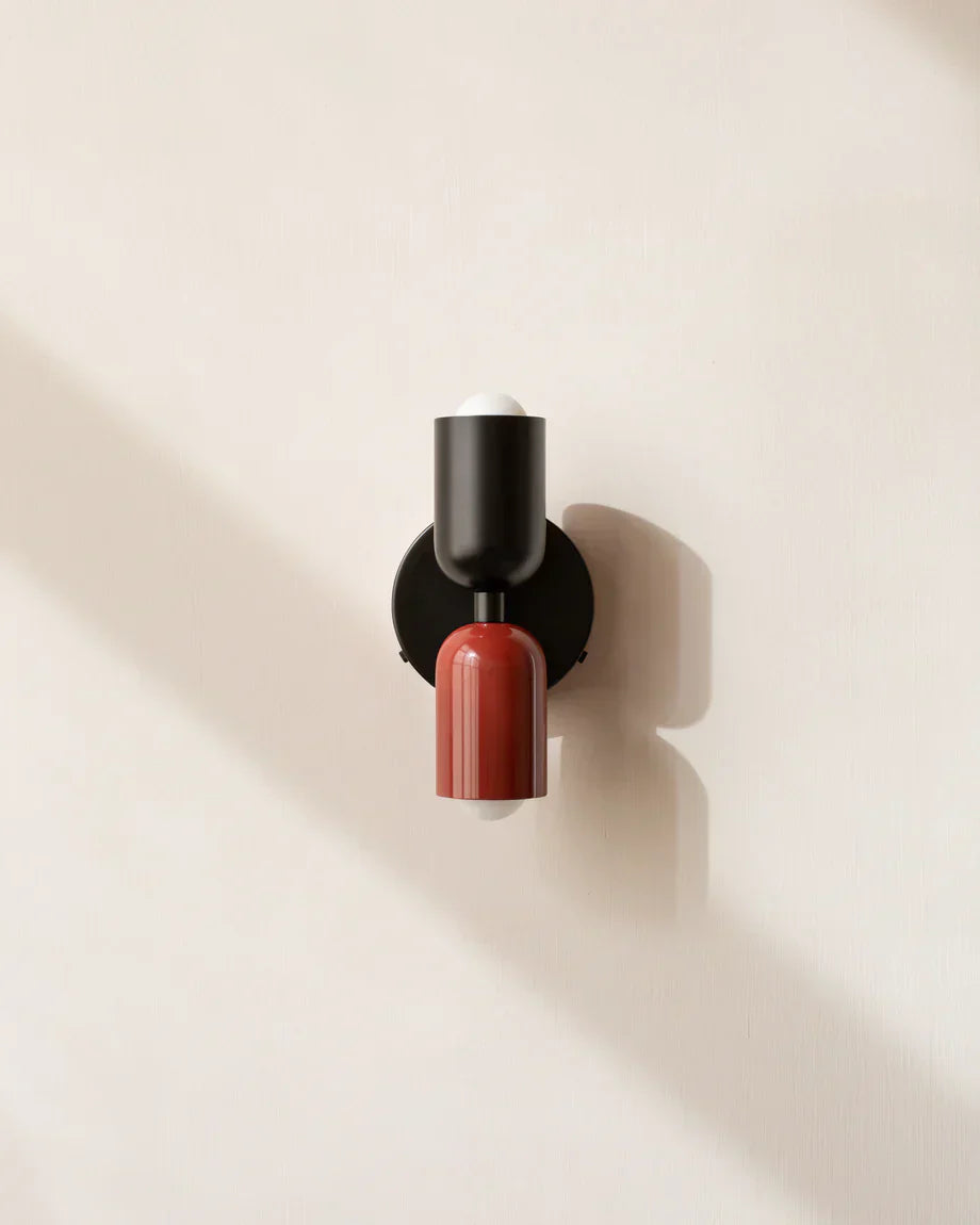 Modern Metal Up Down Wall Light 9 Inch