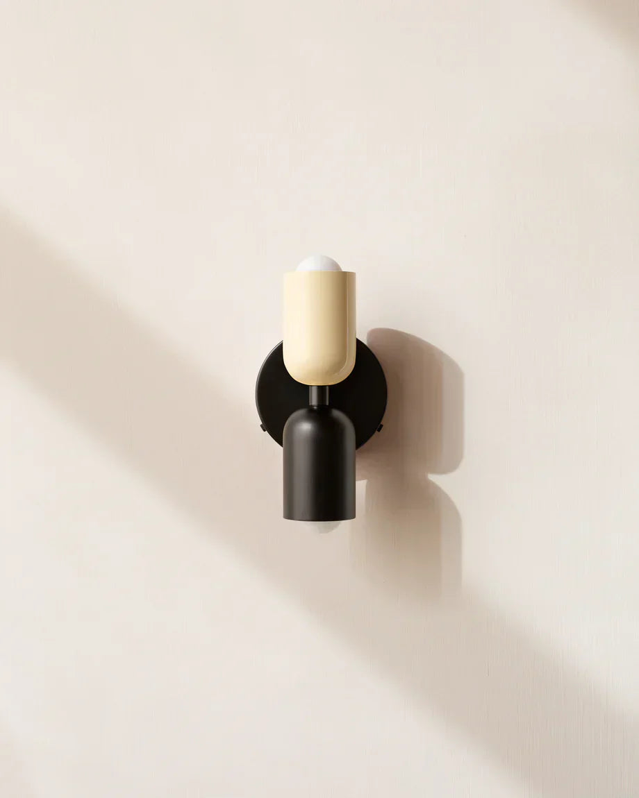 Modern Metal Up Down Wall Light 9 Inch