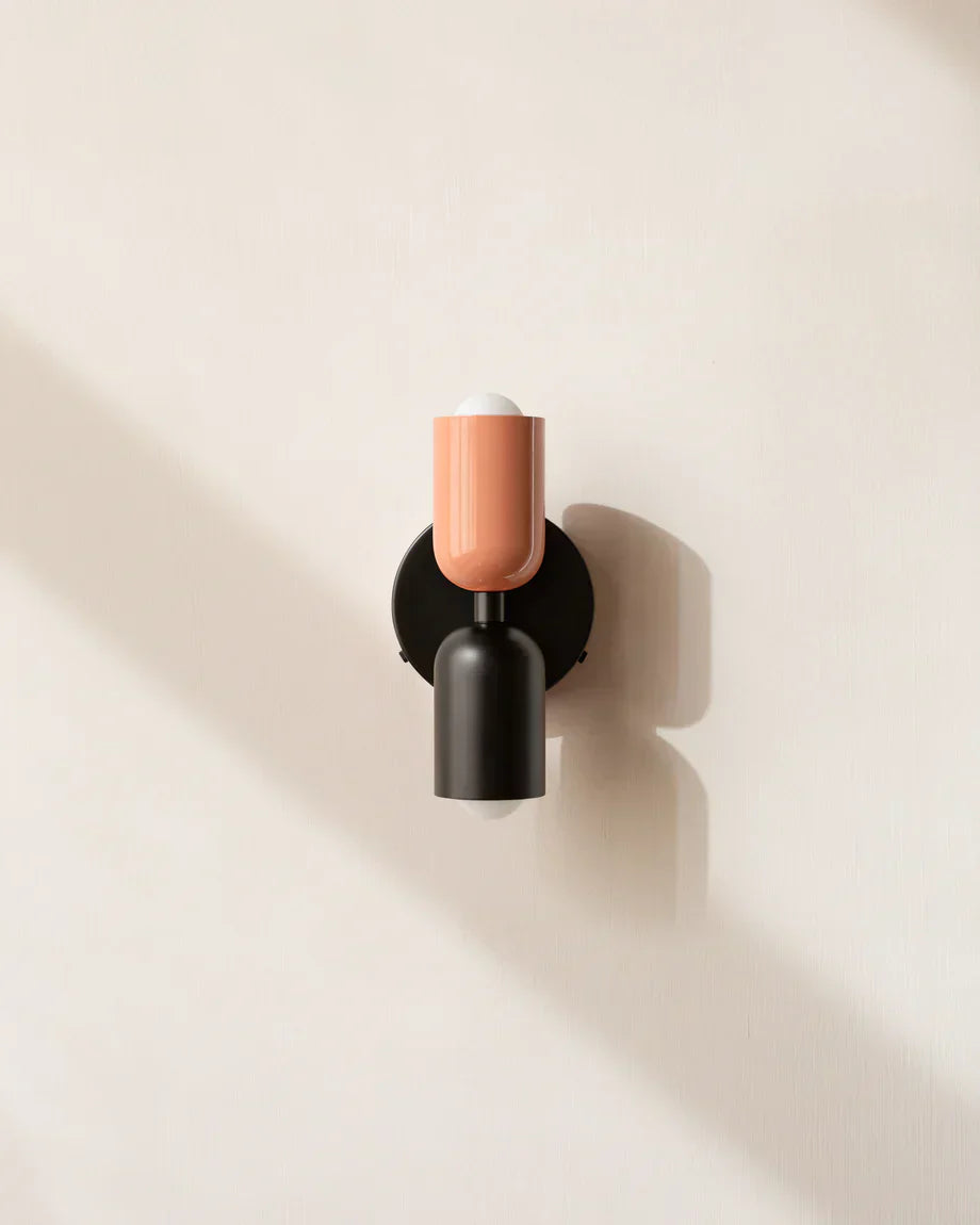 Modern Metal Up Down Wall Light 9 Inch