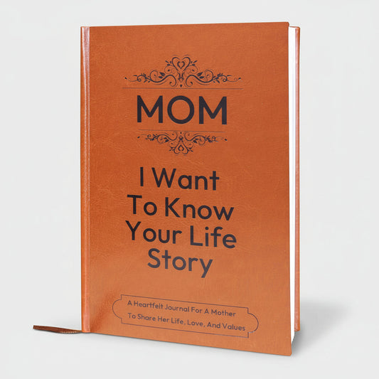 Guided Life Story Journal for Parents - Hardcover Memory Book